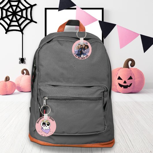 Porte-clés Kawaii Halloween Skull-ebration