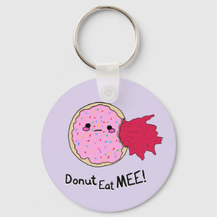 Porte-clés Kawaii Jam Donut Mange-Moi