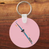 Porte-clés Kawaii Javelin Thrower Cadeau Porte - clé (Recto)