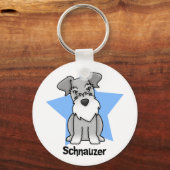 Porte-clés Kawaii Star Schnauzer (Recto)