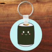 Porte-clés Kawaii Sushi Roll (Recto)