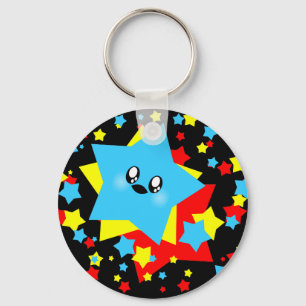 PORTE-CLÉS KAWAII TIENT LE PREMIER RÔLE LE BOURDONNEMENT