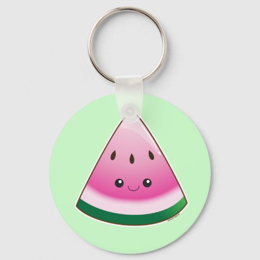 Porte-clés Kawaii Watermelon (Recto)