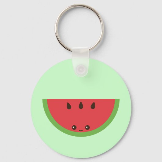 Porte-clés Kawaii Watermelon (Recto)