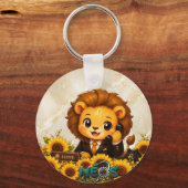 Porte-clés Kawaii Zodiaque Neos Lion (Verso)