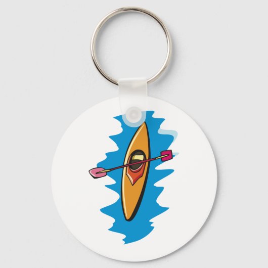 Porte-clés kayak (Recto)