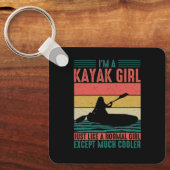 Porte-clés Kayak fille mais Glacière (Recto)
