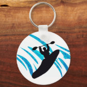 Porte-clés Kayak Kayaker Kayak (Recto)