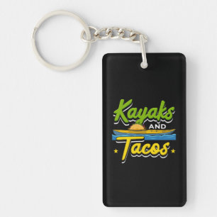 Porte-clés Kayak - Kayaks et Tacos Drôle de Kayak