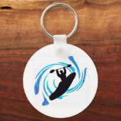 PORTE-CLÉS KAYAK SUIVANT EDDY (Recto)