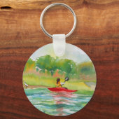 Porte-clés Kayaker Porte - clé pour Kayak Lover (Recto)