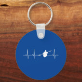 Porte-clés Kayaking Heartbeat (Recto)