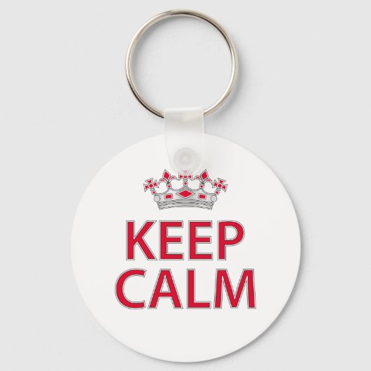 Porte-clés Keep calm (Recto)
