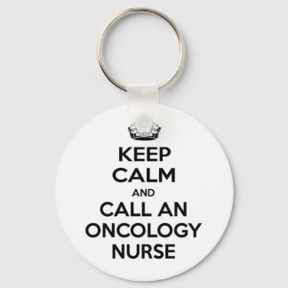 Porte-clés Keep Calm and Call à Oncology Nurse