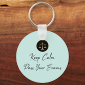 Porte-clés Keep calm. Passer vos examens (Recto)