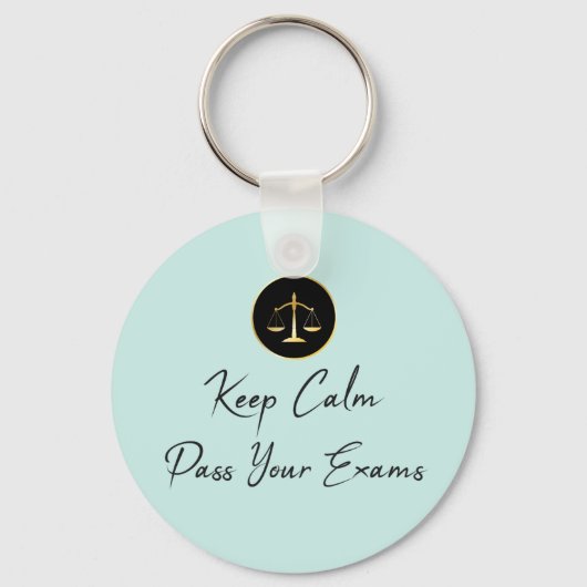 Porte-clés Keep calm. Passer vos examens (Recto)