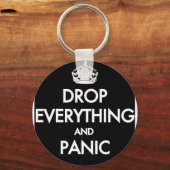 Porte-clés Keep calm? Pfft ! (Recto)