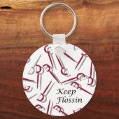 Porte-clés Keep Flossin par Matt Landon (Recto)