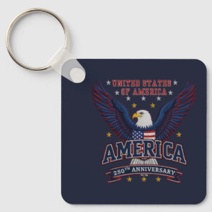 Porte-clés Keepsake 250e Anniversaire Entreprise Promotion QR