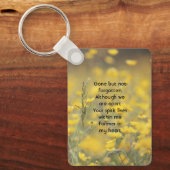 Porte-clés Keepsake Memorial Photo Barn Owl Bird (Recto)