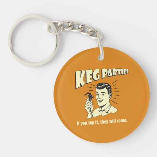 Porte-clés Keg Parties : Si Tap It Ils Viendront (Devant)