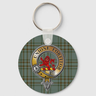 Porte-clés Kelly Tartan & Badge