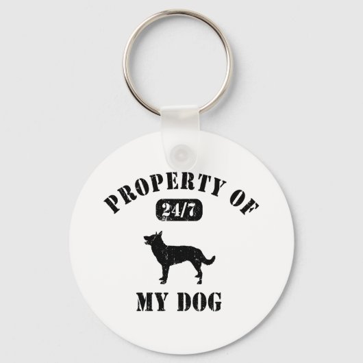 Porte-clés Kelpie australienne (Recto)