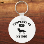 Porte-clés Kelpie australienne (Recto)