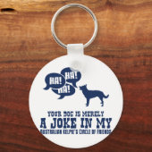 Porte-clés Kelpie australienne (Recto)