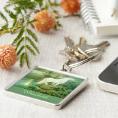 Porte-clés Kelpie Water Horse Nom personnalisé (Côté)