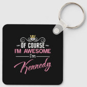 Porte-clés Kennedy Bien sûr Je suis un nom génial (Dos)