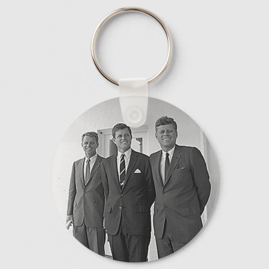 Porte-clés Kennedy Brothers, John, Ted, Robert (Recto)