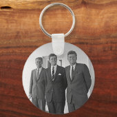 Porte-clés Kennedy Brothers, John, Ted, Robert (Recto)