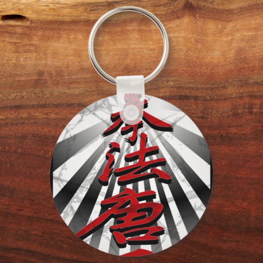 Porte-clés Kenpo-Karate-3D (Recto)