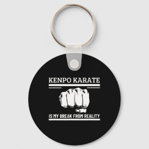 Porte-clés Kenpo Karate Est Ma Pause De La Réalité Drôle Amér