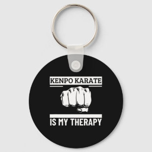 Porte-clés Kenpo Karate Est Ma Thérapie Drôle Américain Kenpo