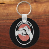 Porte-clés Kenpo Karate Martial Arts Custom Gift (Recto)