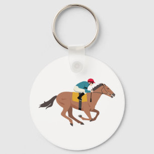 Porte-clés Kentucky Derby Horse Rider