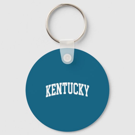 Porte-clés Kentucky - design rétro - classique (Recto)