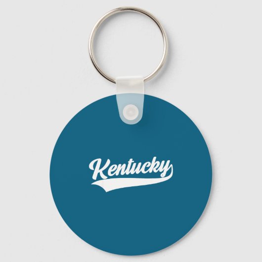 Porte-clés Kentucky - design rétro - classique (Recto)