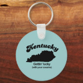 Porte-clés Kentucky Motto - Gettin Lucky (Recto)