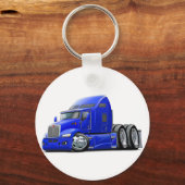 Porte-clés Kenworth 660 Blue Truck (Recto)