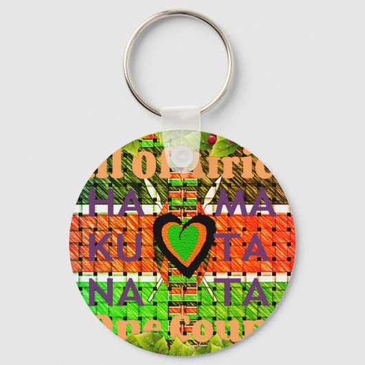 Porte-clés Kenya Hakuna Matata (Recto)