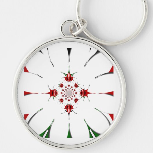 Porte-clés Kenya HAKUNA MATATA RED GREEN design (Devant)