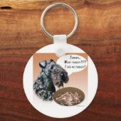 Porte-clés Kerry Blue Terrier Turquie (Recto)