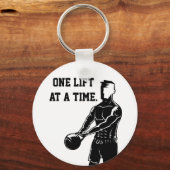 Porte-clés Kettlebell Weights Exercice Fitness Motivational (Recto)
