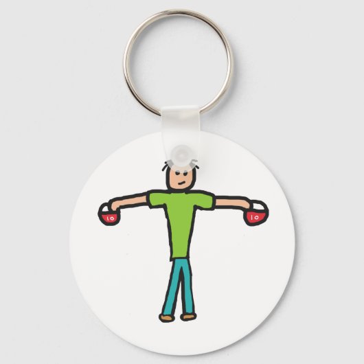 Porte-clés Kettlebells (Recto)