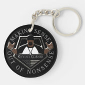 Porte-clés Kevin's Corner fait sens de l'absurdité (Dos)