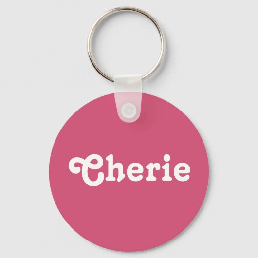 Porte-clés Key Chain Cherie (Recto)