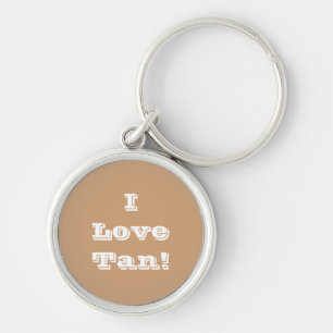 Porte-clés Key Chain I Love Tan